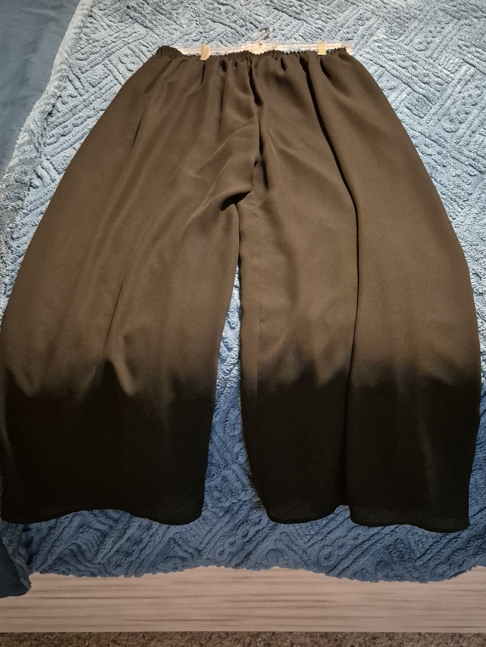 Joan Walters Palazzo Pants Sz M Black